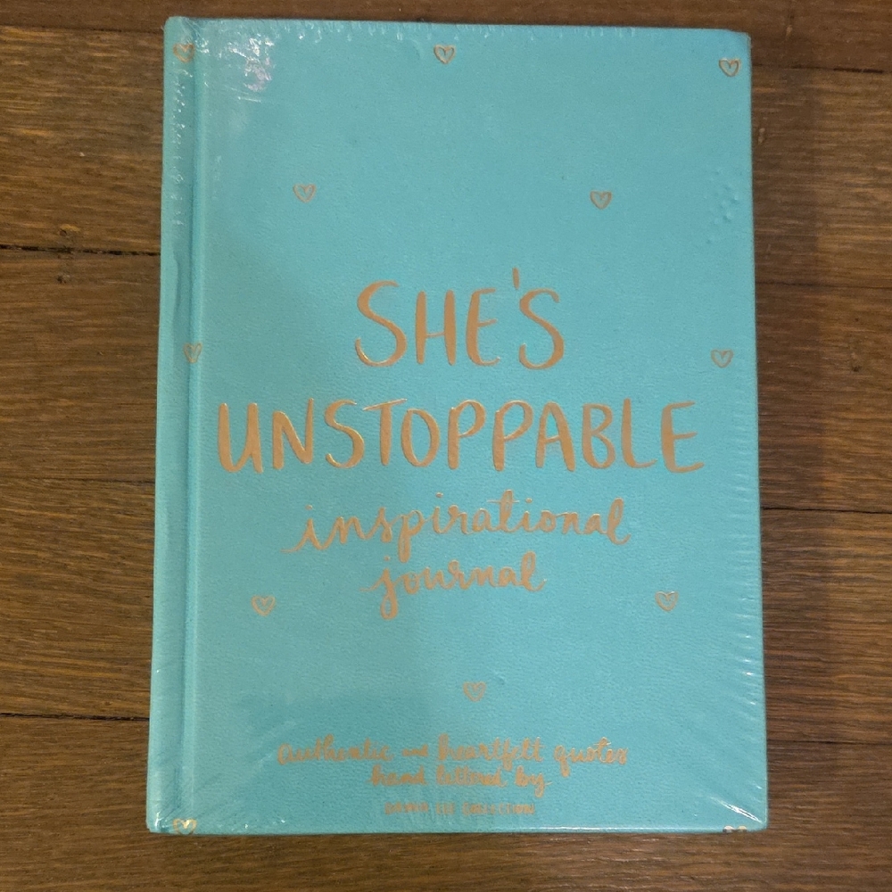 Eccolo Inspirational Journal - "She's Unstoppable" - Dayna Lee Collection. NEW